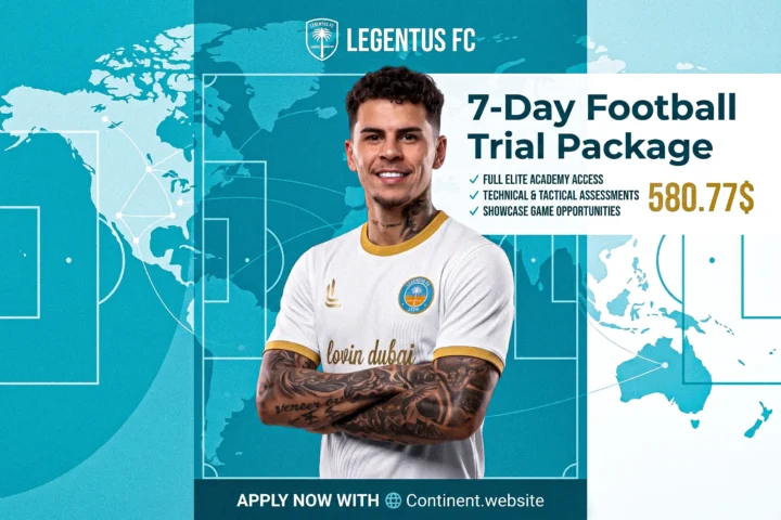 Legentus FC — 7-Day Football Trial Package